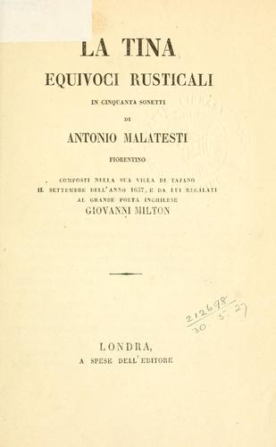 Cover for Tina