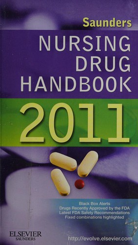 Cover for Saunders Nursing Drug Handbook 2011