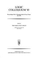 Cover for Logic Colloquium '85