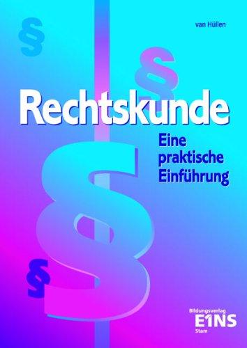 Cover for Rechtskunde. Eine praktische Einführung.