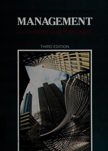 Cover for Management, concepts and practices