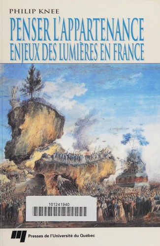 Cover for Penser l'appartenance