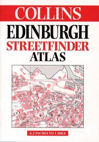 Cover for Collins Edinburgh Streetfinder Atlas (Streetfinders)