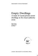 Cover for Empty dwellings