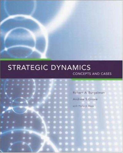 Cover for Strategic Dynamics