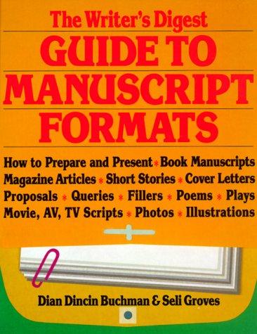 Cover for The Writer's digest guide to manuscript formats