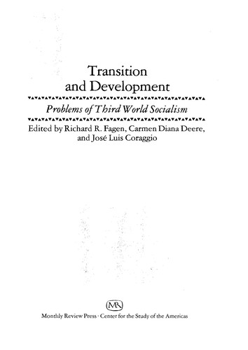Cover for Transition and Development