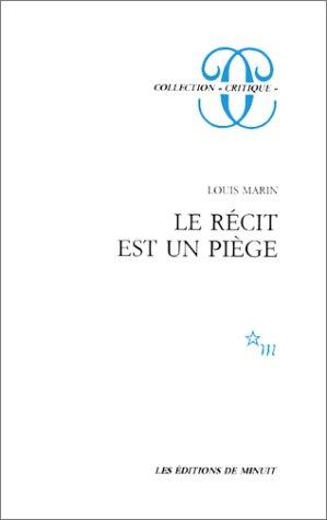 Cover for Le Récit est un piège
