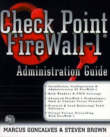 Cover for Check Point Firewall-1 Administration Guide