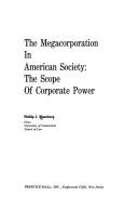 Cover for The megacorporation in American society
