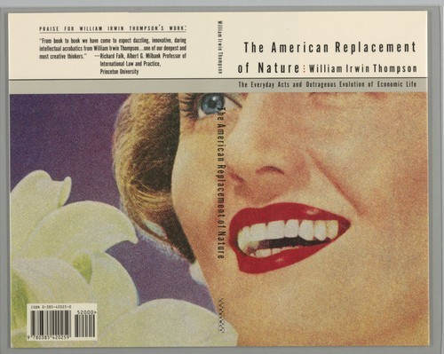 Cover for The American replacement of nature