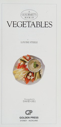Cover for A gourmet's book of vegetables
