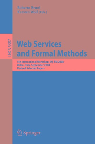 Cover for Web services and formal methods