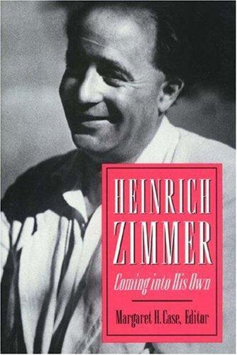 Cover for Heinrich Zimmer