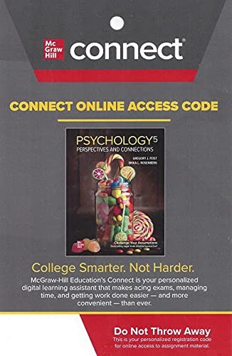 Cover for Connect Access Card for Psychology