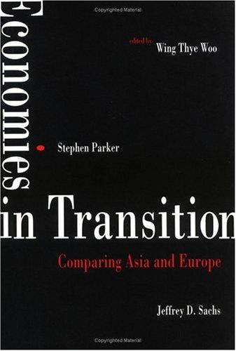 Cover for Economies in Transition