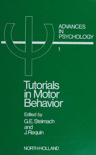 Cover for Tutorials in motor behavior