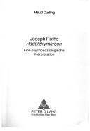 Cover for Joseph Roths Radetzkymarsch