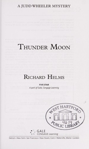 Cover for Thunder moon