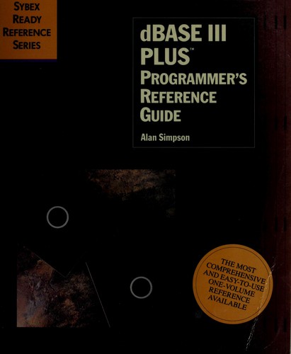 Cover for dBASE III Plus