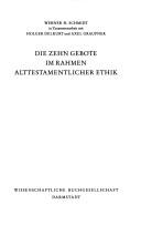 Cover for Die Zehn Gebote im Rahmen alttestamentlicher Ethik