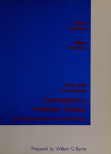 Cover for S.G. Contemporary American Society