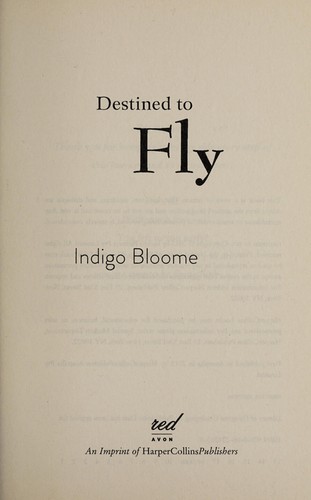 Cover for Destined to fly