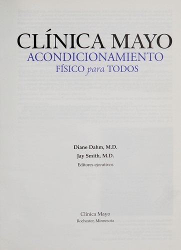 Cover for Clínica Mayo acondicionamiento físico para todos