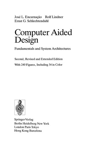 Cover for Computer Aided Design