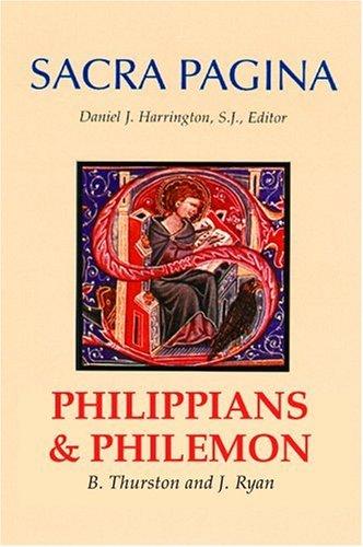 Cover for Philippians And Philemon (Sacra Pagina Series)