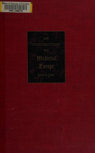 Cover for An introduction to medieval Europe, 300-1500