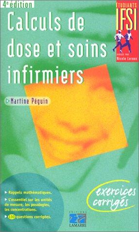 Cover for Calculs de dose et soins infirmiers