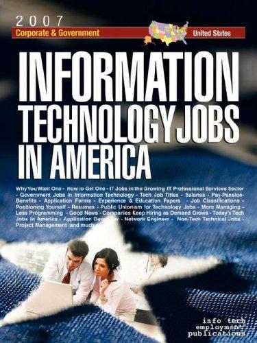 Cover for Information Technology Jobs in America [2007] Corporate & Government Career Guide