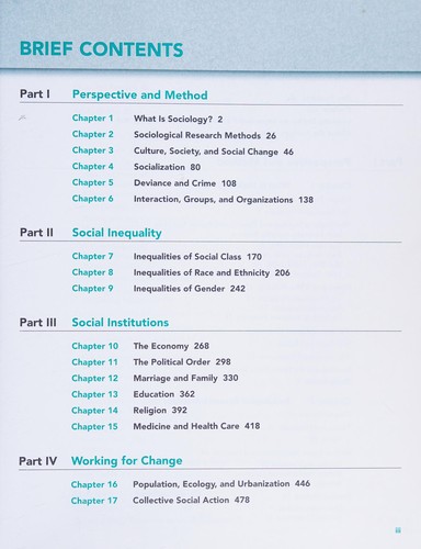 Cover for Sociology for the twenty-first century