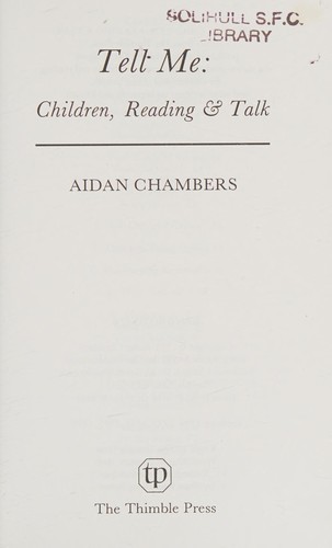 Cover for Tell me