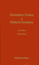 Cover for Economic union in federal systems