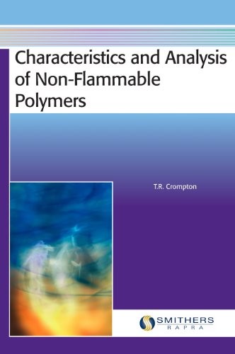 Cover for Characteristics and Analysis of Non-Flammable Polymers