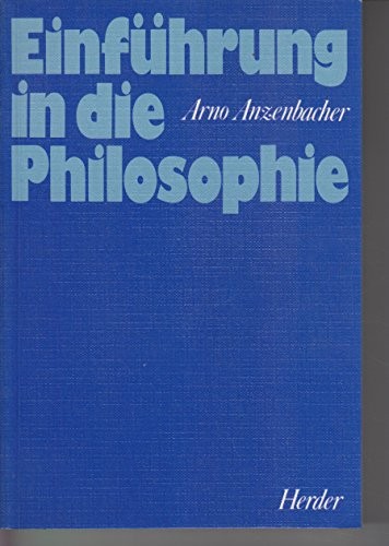 Cover for Einführung in die Philosophie