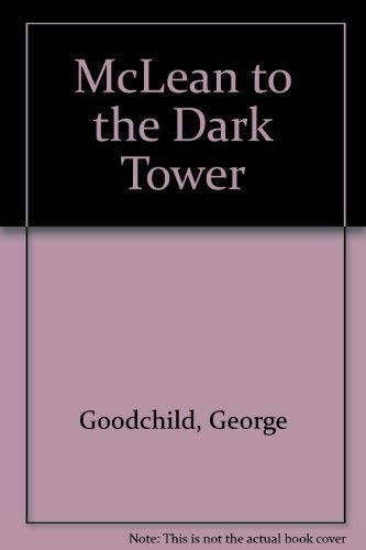 Cover for McLean to the Dark Tower Came