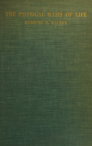 Cover for The physical basis of life