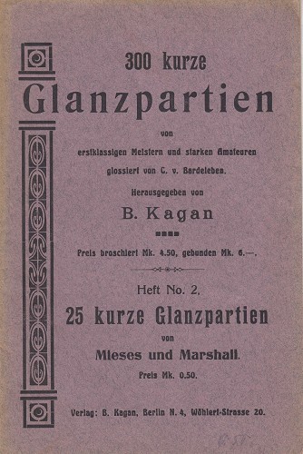 Cover for 300 kurze Glanzpartien