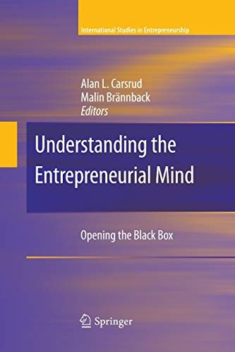 Cover for Understanding the Entrepreneurial Mind