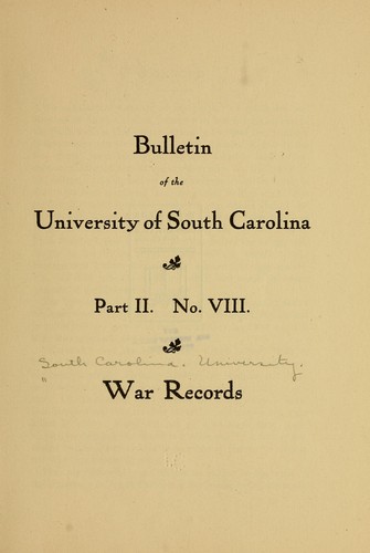 Cover for War records.