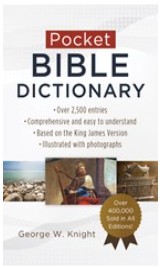 Cover for Pocket Bible Dictionary