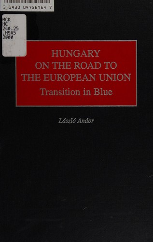 Cover for Hungary on the road to the European Union