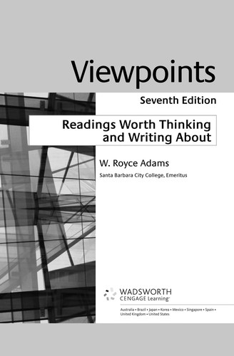 Cover for Viewpoints