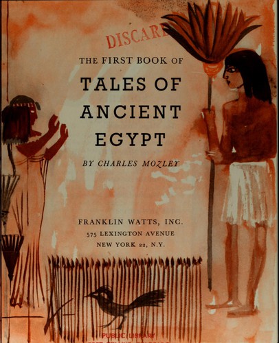Cover for The First Book of Tales of Ancient Egypt
