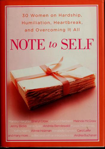 Cover for Note to self