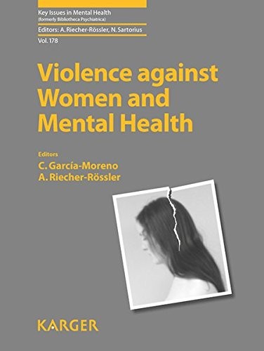 Cover for Violence against women and mental health