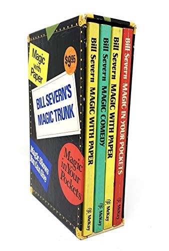 Cover for Bill Severn's Magic Trunk, Four Volumes
